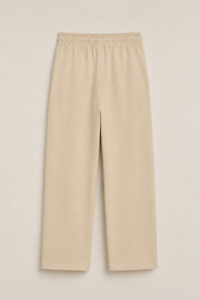 TELLS Straight-Leg Apricot Sweatpants