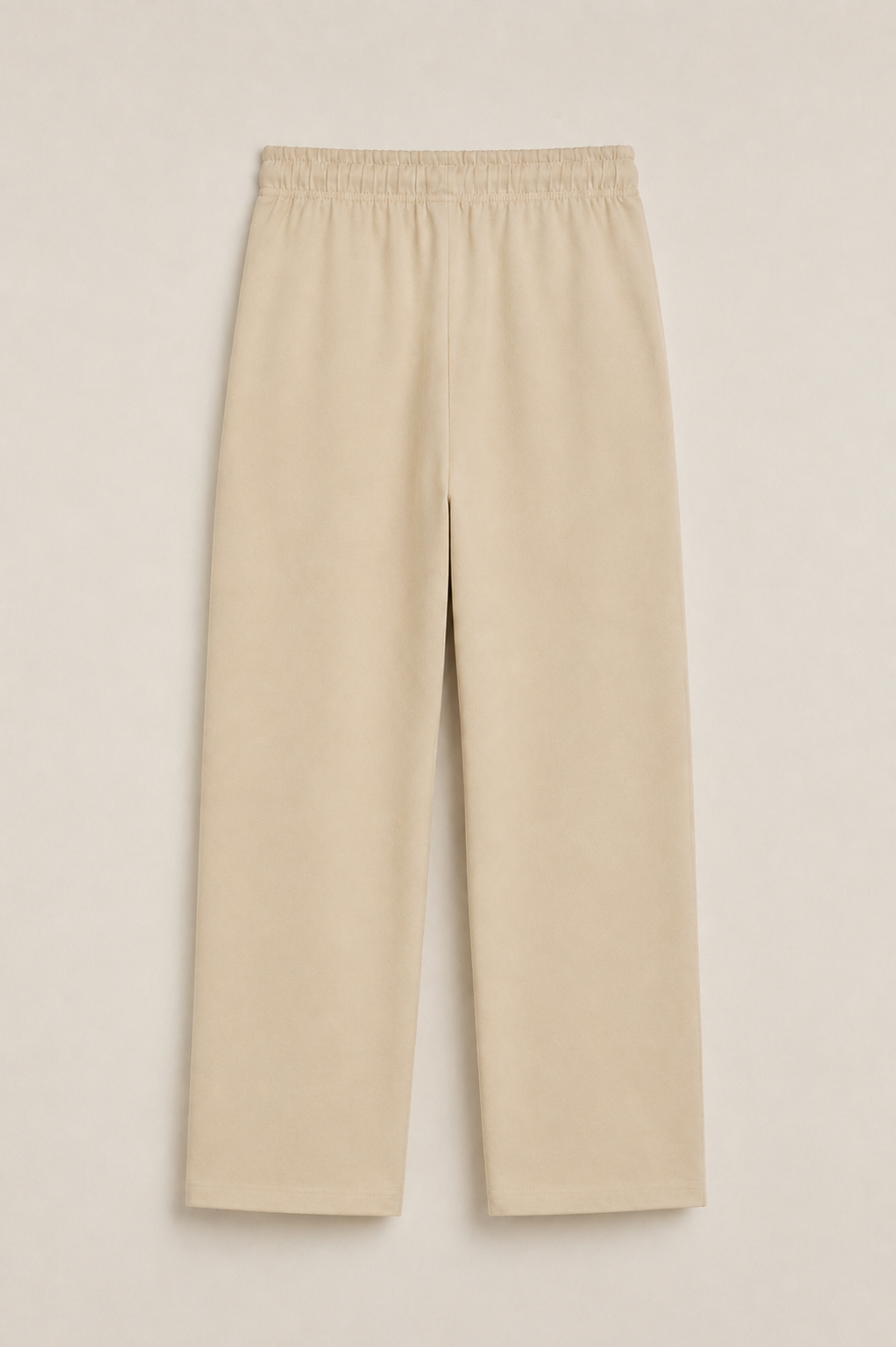 TELLS Straight-Leg Apricot Sweatpants