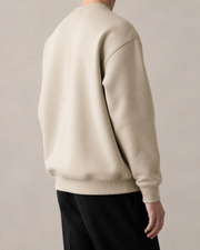Signature Crewneck Sweatshirt in Camel