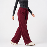 Still Straight Sweatpants in Wine Red