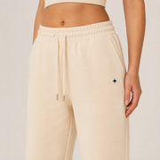 Signature Straight Sweatpants in Apricot