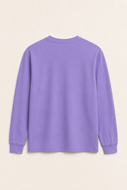 Women’s TELLS Purple Long-Sleeve Tee