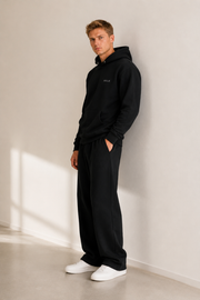 TELLS Premium Pullover Black Hoodie