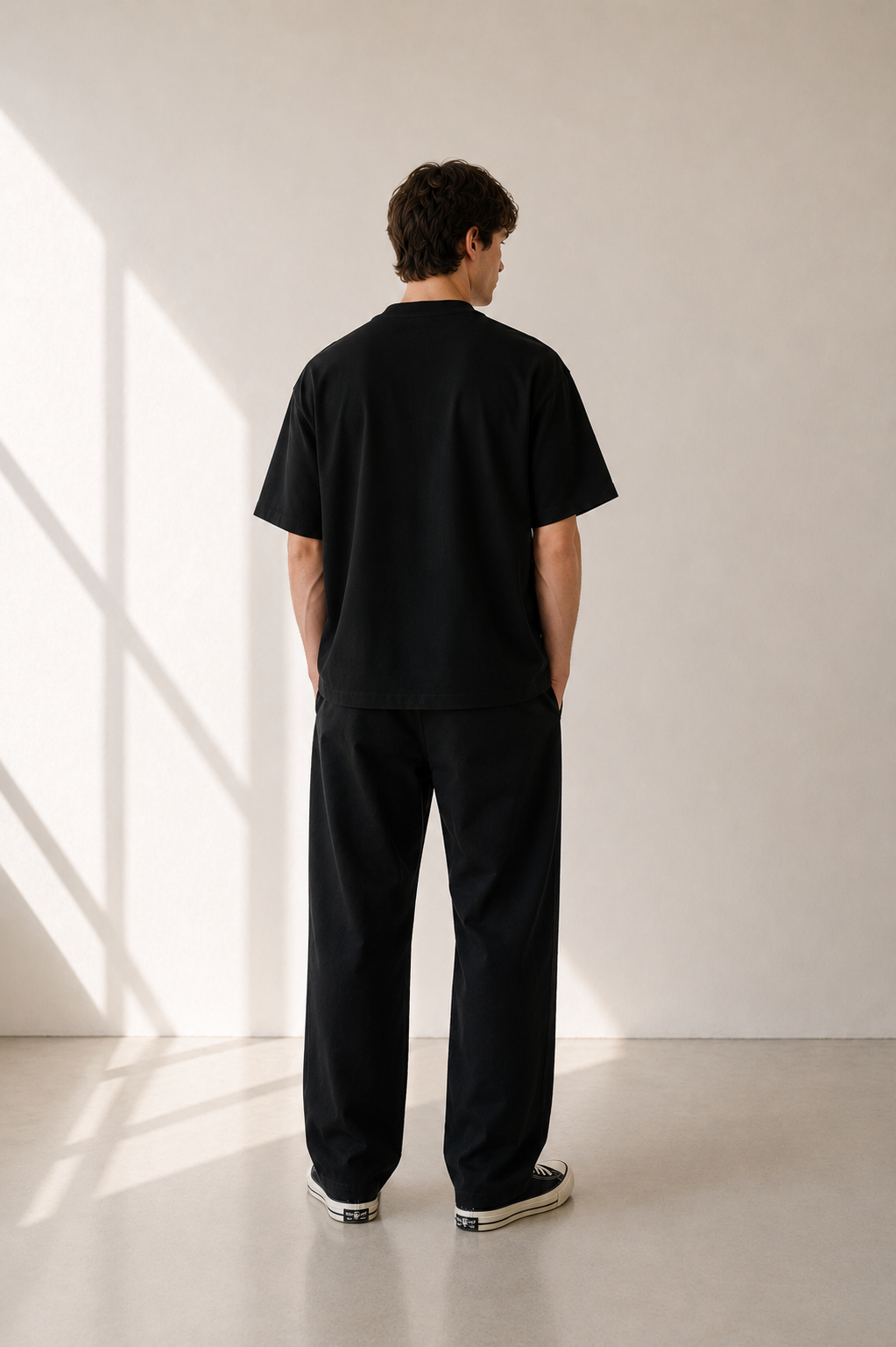 TELLS Signature Oversized Black T-Shirt