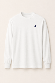 Women’s TELLS Logo White Long-Sleeve Tee