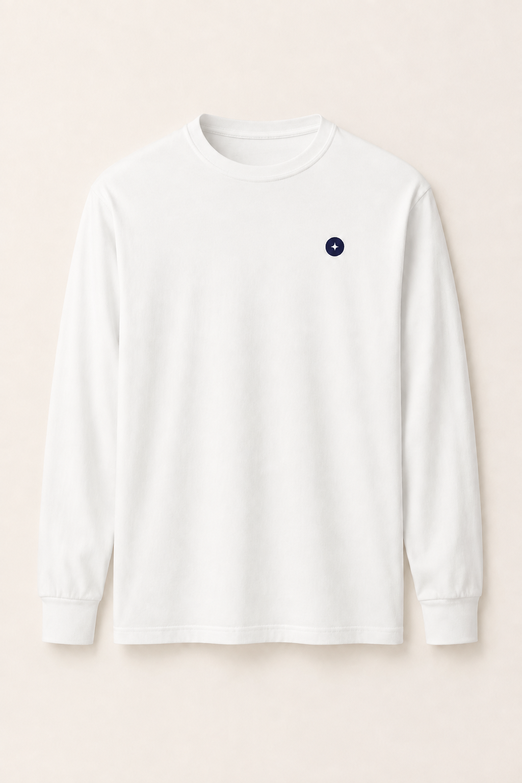 Women’s TELLS Logo White Long-Sleeve Tee