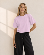 Women’s Signature Star Pink Boxy Tee