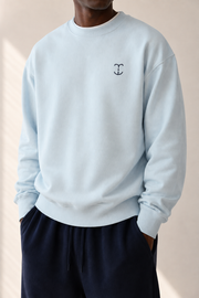TELLS Signature Mark Baby Blue Sweatshirt