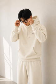 TELLS Premium Pullover Beige Hoodie