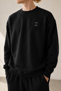 TELLS Signature Mark Black Sweatshirt