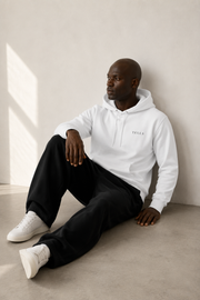 TELLS Premium Pullover White Hoodie
