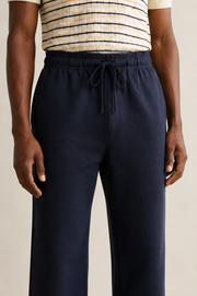 TELLS Straight-Leg Navy Sweatpants