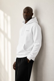 TELLS Premium Pullover White Hoodie