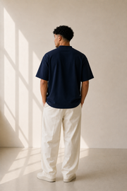 TELLS Signature Oversized Navy T-Shirt