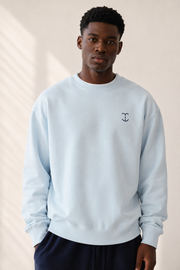 TELLS Signature Mark Baby Blue Sweatshirt