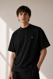 TELLS Signature Oversized Black T-Shirt