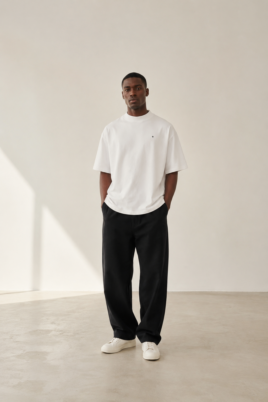TELLS Signature Oversized White T-Shirt