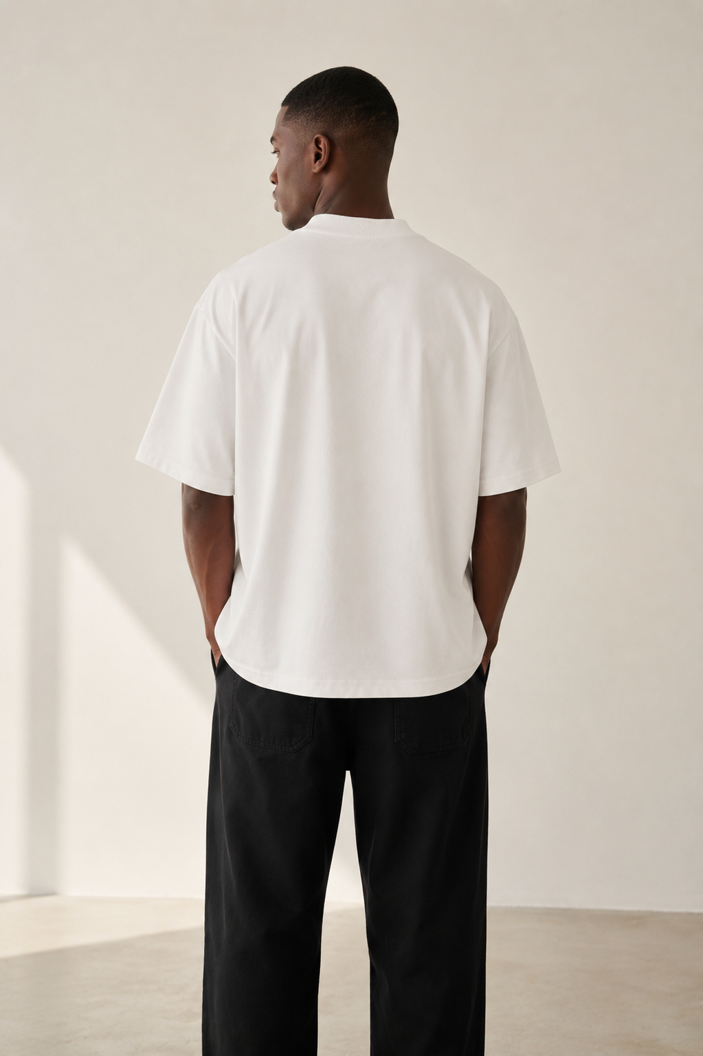 TELLS Signature Oversized White T-Shirt