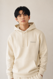 TELLS Premium Pullover Beige Hoodie