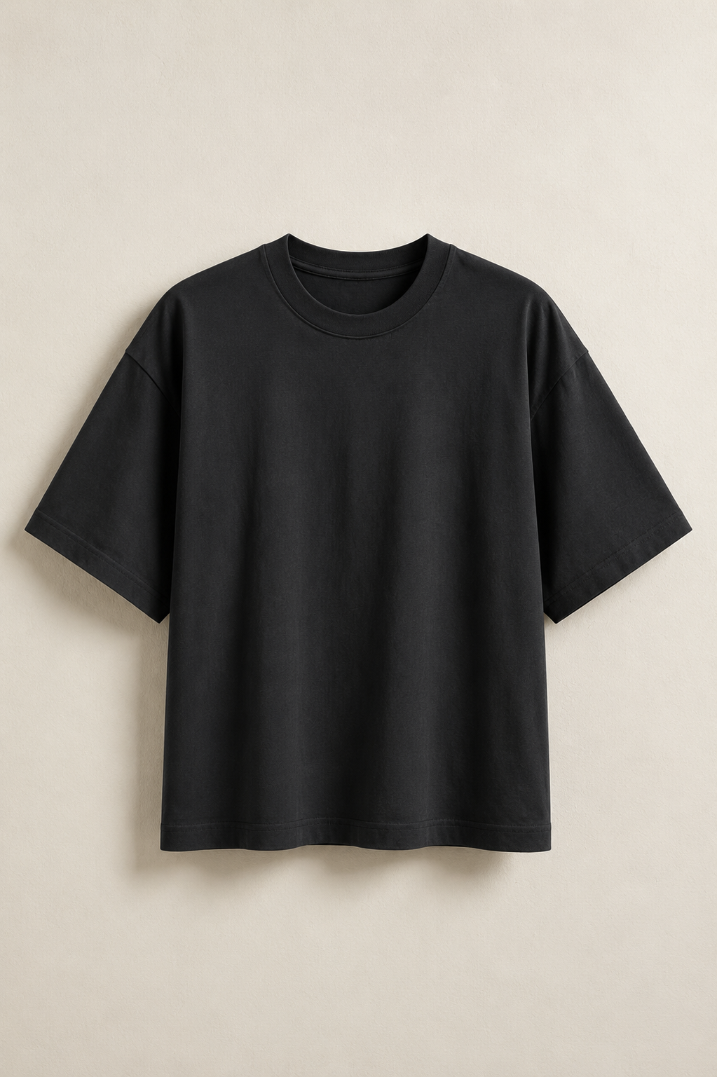 Women’s TELLS Classic Black Boxy Tee