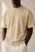 TELLS Signature Oversized Beige T-Shirt