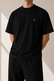 TELLS Signature Oversized Black T-Shirt