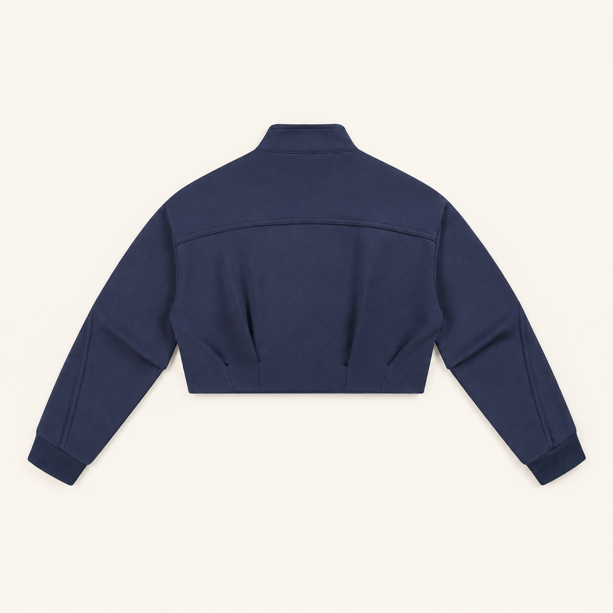 Women’s TELLS Cropped Navy Jacket