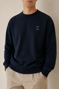 TELLS Signature Mark Navy Sweatshirt