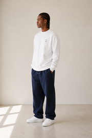 TELLS Signature Mark White Sweatshirt