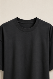Women’s TELLS Classic Black Boxy Tee