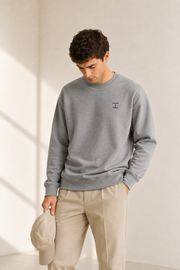 TELLS Signature Mark Gray Sweatshirt