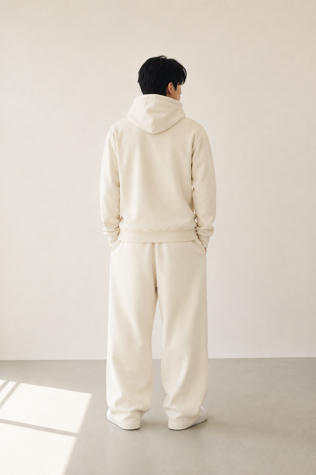 TELLS Premium Pullover Beige Hoodie