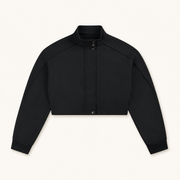 Women’s TELLS Cropped Black Jacket