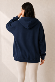 Women’s TELLS Signature Navy Zip Hoodie