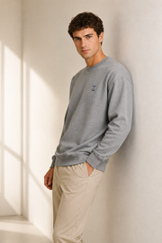TELLS Signature Mark Gray Sweatshirt