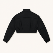 Women’s TELLS Cropped Black Jacket