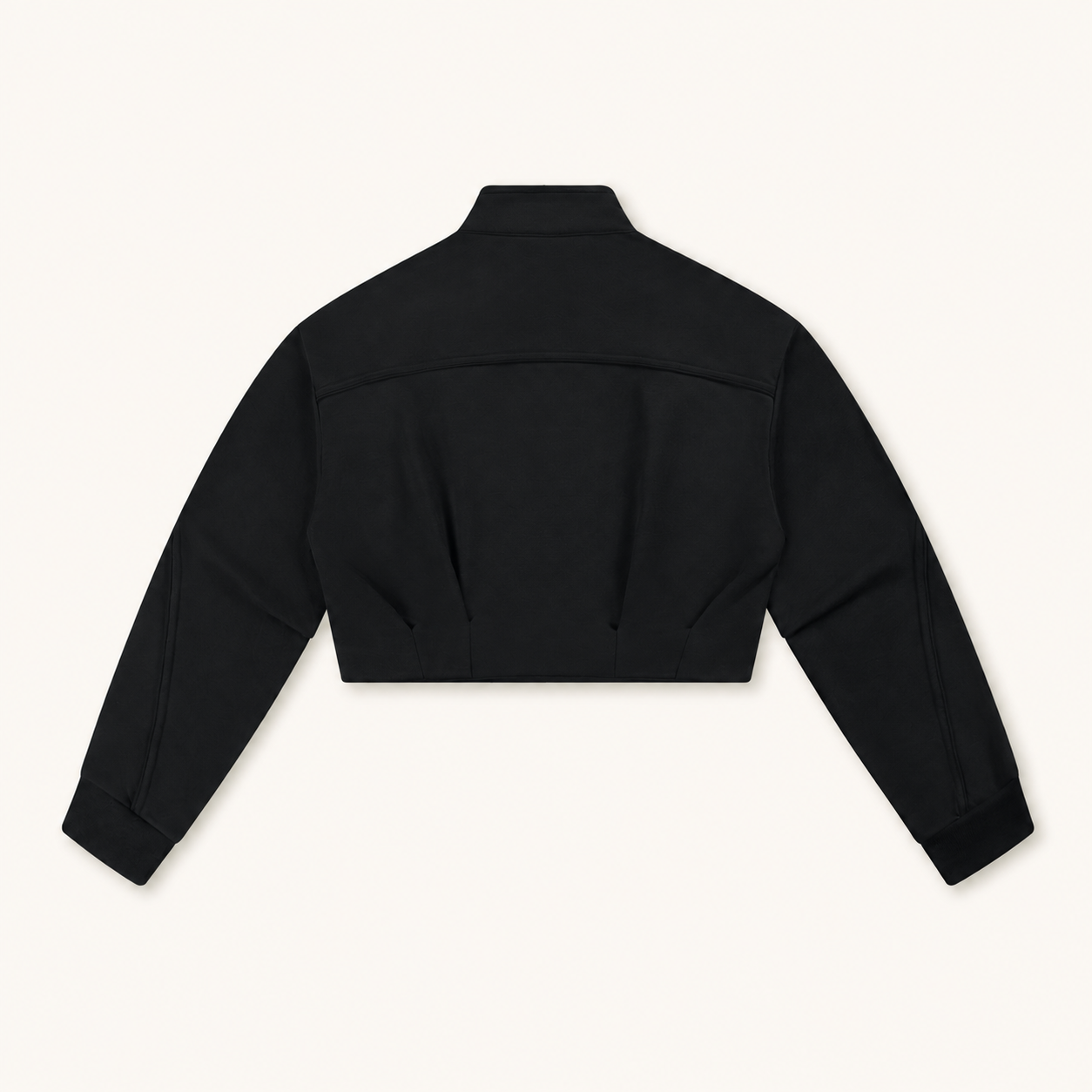 Women’s TELLS Cropped Black Jacket