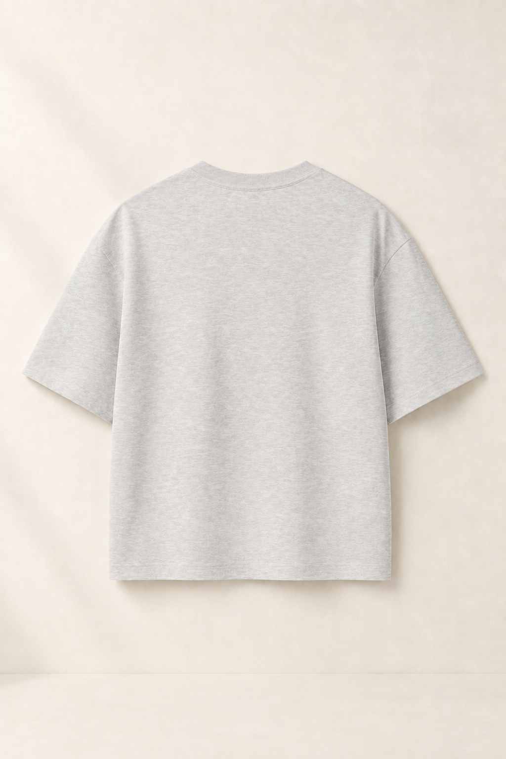 Women’s TELLS Classic Light Gray Boxy Tee