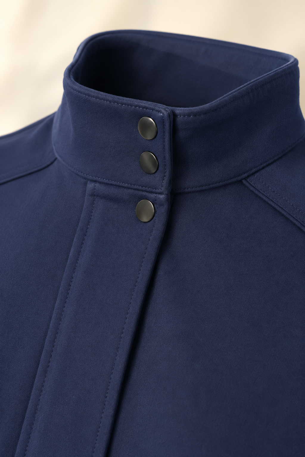 Women’s TELLS Cropped Navy Jacket