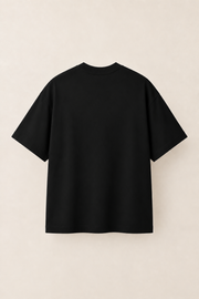 Men’s TELLS Heavyweight Black Oversized T-Shirt