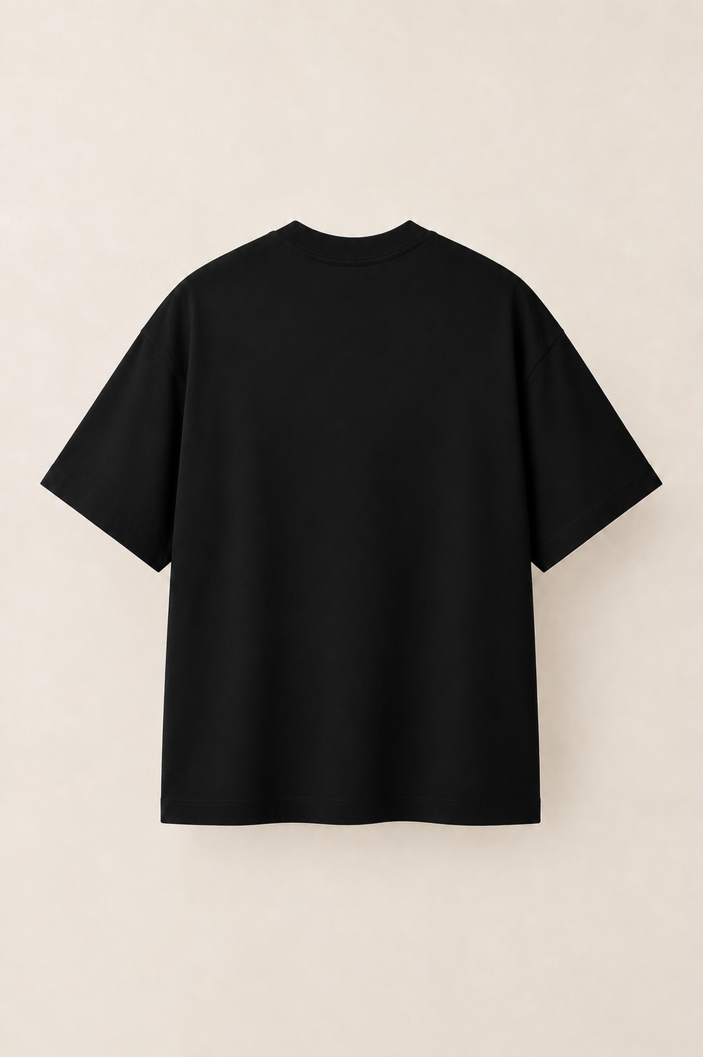 Men’s TELLS Heavyweight Black Oversized T-Shirt