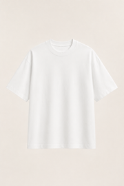 Men’s TELLS Heavyweight White Oversized T-Shirt