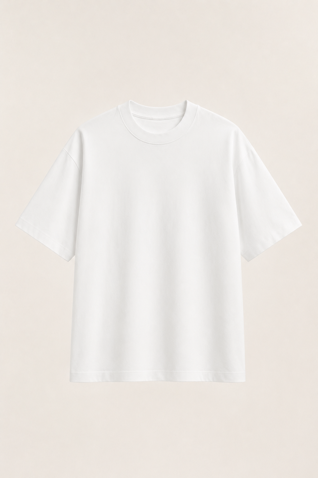 Men’s TELLS Heavyweight White Oversized T-Shirt