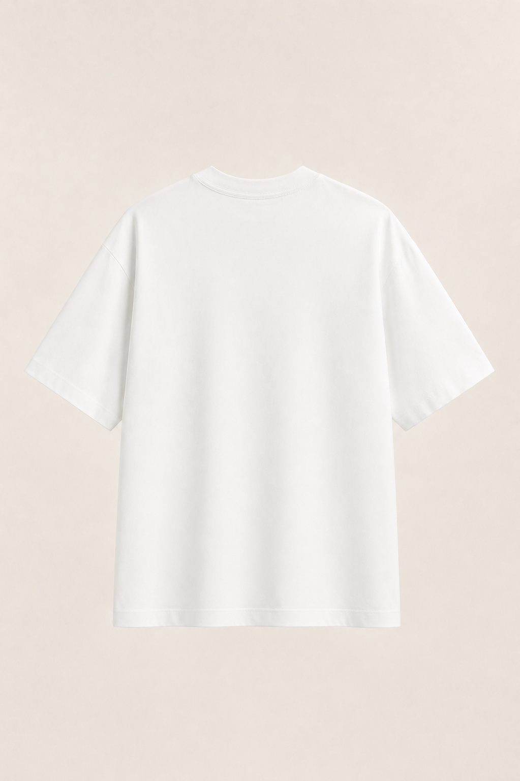 Men’s TELLS Heavyweight White Oversized T-Shirt