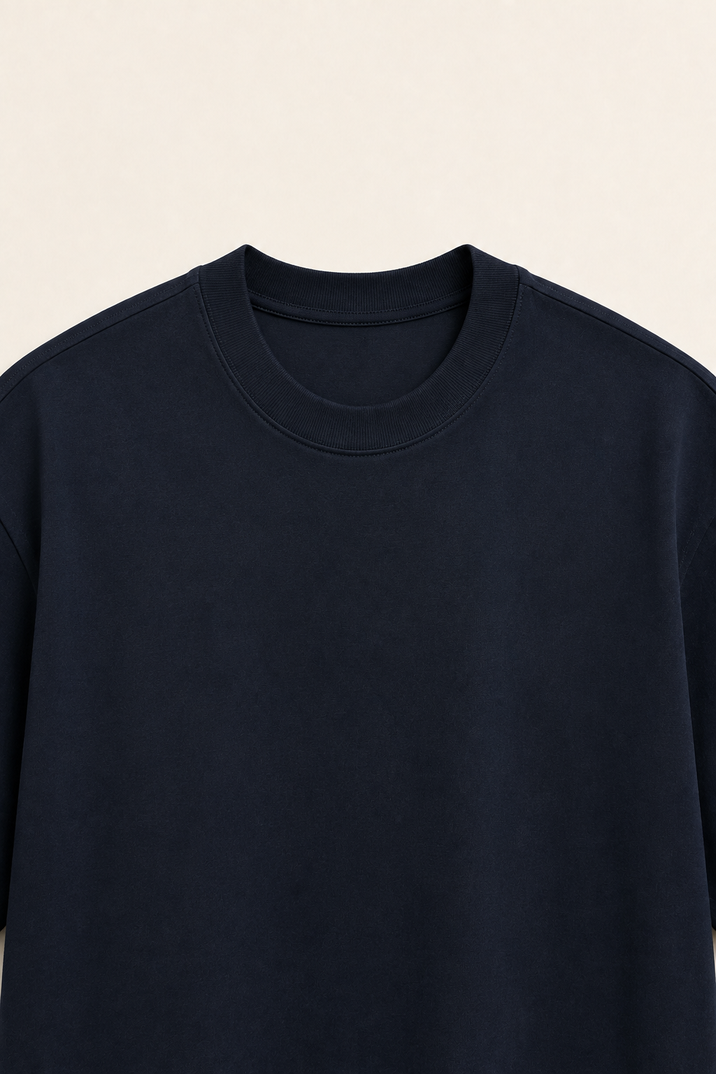 Men’s TELLS Heavyweight Navy Oversized T-Shirt