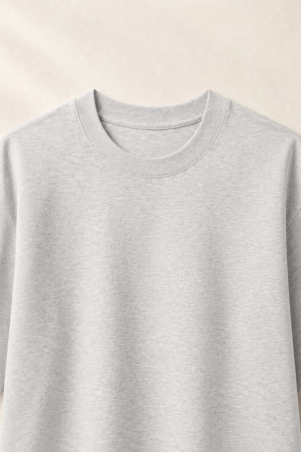 Women’s TELLS Classic Light Gray Boxy Tee