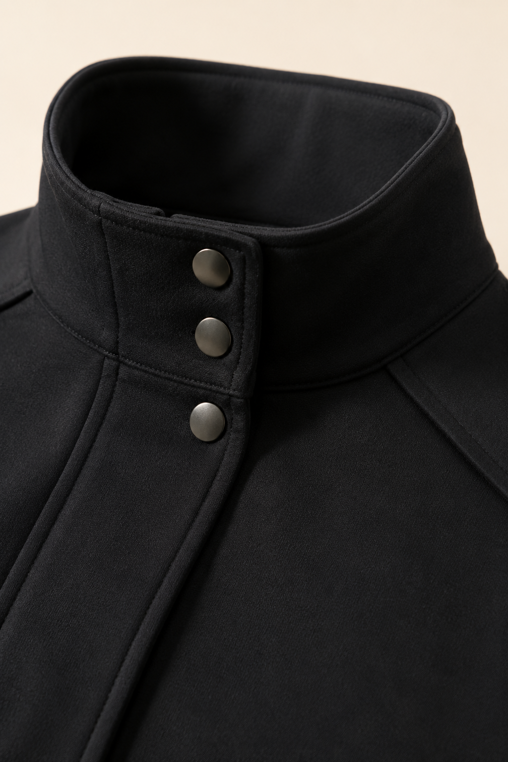 Women’s TELLS Cropped Black Jacket