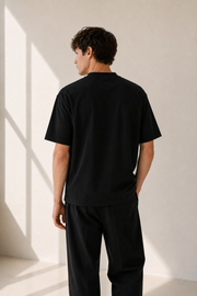 TELLS Signature Oversized Black T-Shirt
