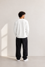 The Real Flex Heavyweight White Long Sleeve