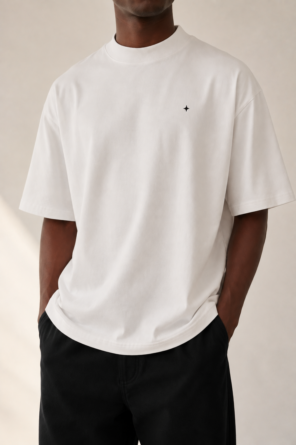 TELLS Signature Oversized White T-Shirt
